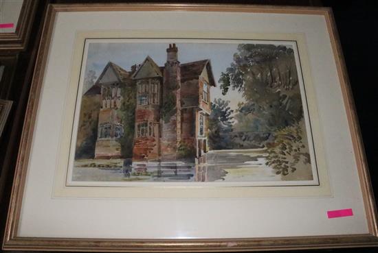 Augustus John Cuthbert Hare (1834-1903) Views of Glassenbury near Goudhurst; St John Soanes Grammar School; Ford Castle, Northumberland
